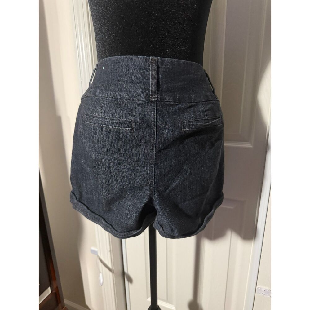 #245 - Copper Key Dark Denim Shorts Size 9 Women's